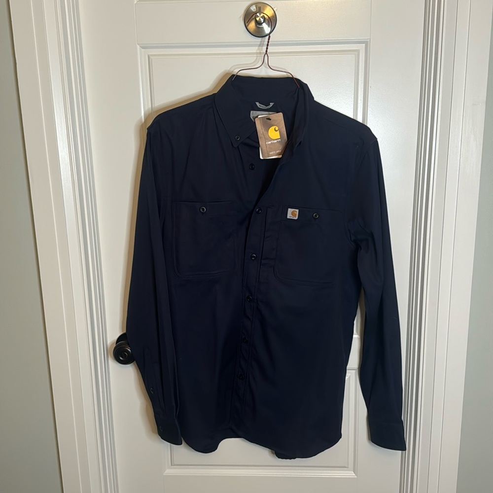 NWT Carhartt Rugged Professional Button down